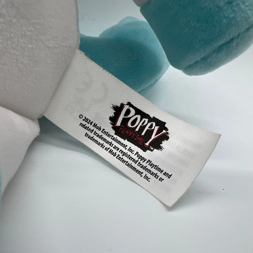 Poppy Playtime Smiling Critters CraftyCorn Plush Unicorn White Blue 2024 Mob Ent